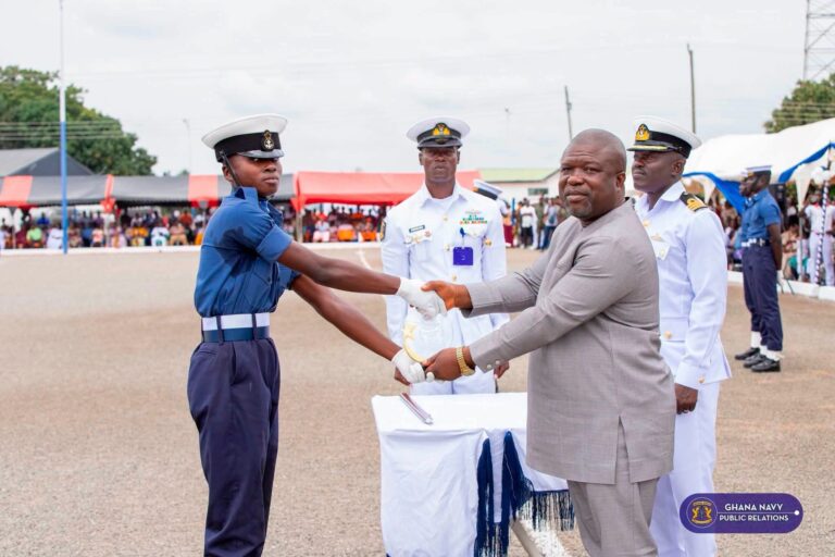 Asafo-Agyei Audrey Kantanka named overall best as 346 graduate at NAVTRAC intake 85 passing-out